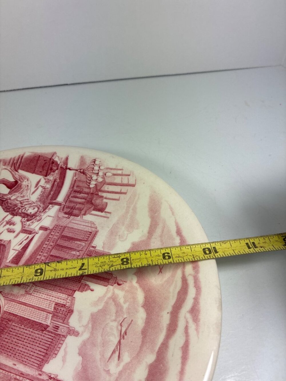 Vintage Marshall Field & Company Chicago souvenir plate by Johnson Bros. England - Picture 12 of 13